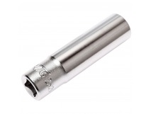 Головка торцевая глубокая 6-гранная 1/4" х 9мм, длина 50мм JTC /1/20/500