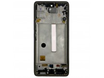 Дисплей для Samsung Galaxy A53 5G (A536B) модуль с рамкой Черный - OR Ref. (SP)