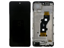 Дисплей для Tecno Spark 30 4G (KL6) модуль с рамкой Черный - OR