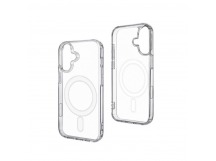 Чехол-накладка для iPhone 16 Plus (Magsafe, прозрачный)