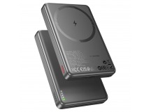 Внешний аккумулятор Hoco Q26a Joy PD20W SafeMag 10000mAh Type-C/Type-C/SafeMag (metal gray)(239599)