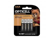 Элемент питания OPTICELL PROFESSIONAL LR03 BL4 (4/48/192/21504)