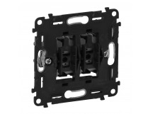 Legrand Valena IN'MATIC Механизм переключателя 2-кл. 10А 250В. Безвинтовые зажимы., шт