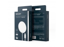 Беспроводное зарядное устройство Fast charge, Qi 15Вт, серебро Rexant