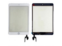 Тачскрин для iPad mini 3 2014 (A1599/A1600) в сборе с микросхемой Белый - OR