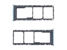 Держатель SIM для Tecno Spark Go 2023 (BF7) Голубой