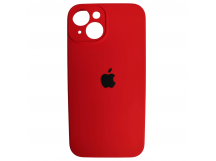 Чехол силиконовый Silicone Case ORG iPhone 15 (защита камеры) красный (07)