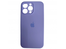 Чехол силиконовый Silicone Case ORG iPhone 15 Pro Max (защита камеры) сиреневый (16)