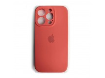 Чехол силиконовый Silicone Case ORG iPhone 16 Pro (защита камеры) коралловый