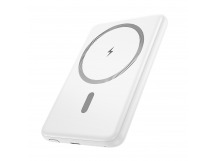 Внешний аккумулятор Hoco J140A Tony PD20W SafeMag 5000mAh Type-C/Type-C/SafeMag (white)(239684)