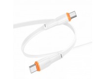 Кабель Type-C - Type-C BOROFONE BX118 (3A/60W/1m) белый