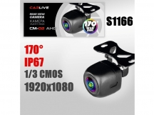 Автомобильная камера заднего хода CARLIVE CM-02 AHD,3D, угол обзора 170°