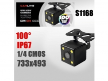 Автомобильная камера заднего хода CARLIVE CM-04 CCD, угол обзора 100°