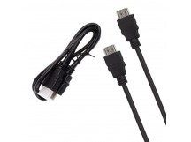 Кабель HDMI-HDMI резиновый 1м