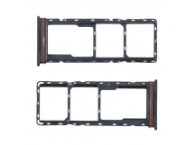 Держатель SIM для Tecno Spark 30 Pro (KL7) Черный