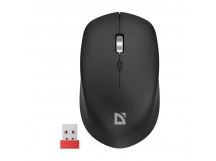 Мышь беспроводная DEFENDER Velvet MB-406 черн,2.4ГГц+BT,1600dpi,4кн,АКБ