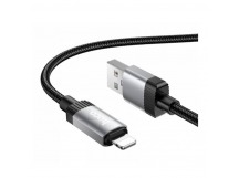 Кабель USB - Apple Lightning HOCO X117 (1м) (черный)