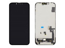 Дисплей для iPhone 14 + тачскрин черный с рамкой (In-Cell JK)