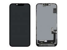 Дисплей для iPhone 14 + тачскрин черный с рамкой 100% (REF)