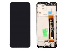 Дисплей для Samsung A235F Galaxy A23 в рамке + тачскрин (черный) 100%