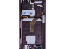 Дисплей для Samsung S908B Galaxy S22 Ultra в рамке + тачскрин (бордовый) 100%