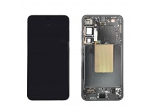 Дисплей для Samsung S926B Galaxy S24 Plus в рамке + тачскрин (черный) 100%