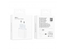 Адаптер сетевой BOROFONE BA100A PD20W Type-C(белый)