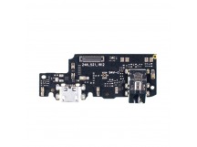 Шлейф (плата) для Xiaomi Redmi Note 5/Note 5 Pro + системный разъем + разъем гарнитуры + микрофон