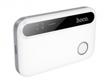 Карманный Wi-Fi роутер HOCO HI41 4G Lte точка доступа (белый) 