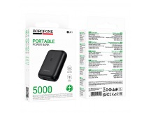 Портативный аккумулятор BOROFONE BJ81 5000 mAh (черный)