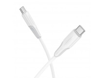 Кабель TypeC - TypeC BOROFONE BX119 60W (белый) 1м