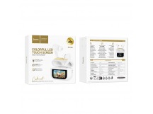 Наушники Bluetooth Hoco EW88 (ANC), в кейсе с сенсорным экраном. цвет белый