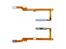 Шлейф для Huawei Honor X8a 4G/90 Lite (CRT-LX1/CRT-NX1) сканер отпечатка пальцев Голубой