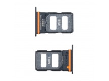 Держатель SIM для Xiaomi Redmi Note 13 Pro 5G (2312DRA50C/2312CRAD3C/2312DRA50G/2312DRA50I) Черный