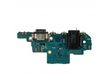 Шлейф (плата) для Samsung A525F Galaxy A52 + сис. разъем + разъем гарн. + микрофон (100% components)