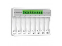 З/У для АКБ AA/AAA PUJIMAX LCD013, цвет белый