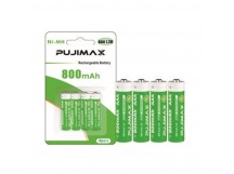 Аккумулятор Pujimax Ni-MH AAA (800mAhx4) 4BL