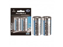 Батарейка Pujimax D LR20/2BL Alkaline Power
