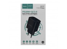 Сетевое ЗУ HOCO DC127 (PD 20W/QC3.0) черное
