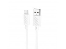 Кабель USB - Micro USB HOCO X88 (2.4A/2m) белый