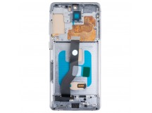 Дисплей для Samsung Galaxy S20+ (G985F) модуль с рамкой Серый - (In-Cell)
