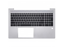 Топ-панель HP EliteBook 850 G8 серебряная (с трекпоинтом)