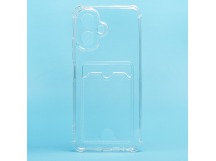 Чехол-накладка - SC276 с картхолдером для "Honor 400 Global" (transparent) (240634)