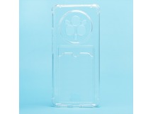 Чехол-накладка - SC276 с картхолдером для "Realme 14 Pro" (transparent) (240851)