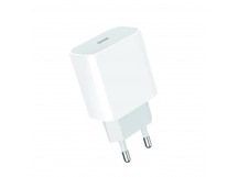 Адаптер постоянного тока 220В с выходом 1гн. Type-C PD 20Вт, белый GPPD06 "GoPower"