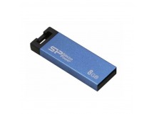 USB  8GB  Silicon Power  Touch 835  синий  металл