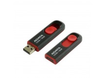 USB  16GB  A-Data  C008  чёрный/красный