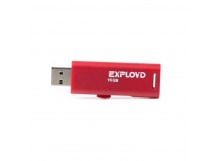 USB  16GB  Exployd  580  красный