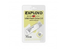 USB  16GB  Exployd  650  белый