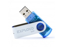 USB  64GB  Exployd  530  синий
